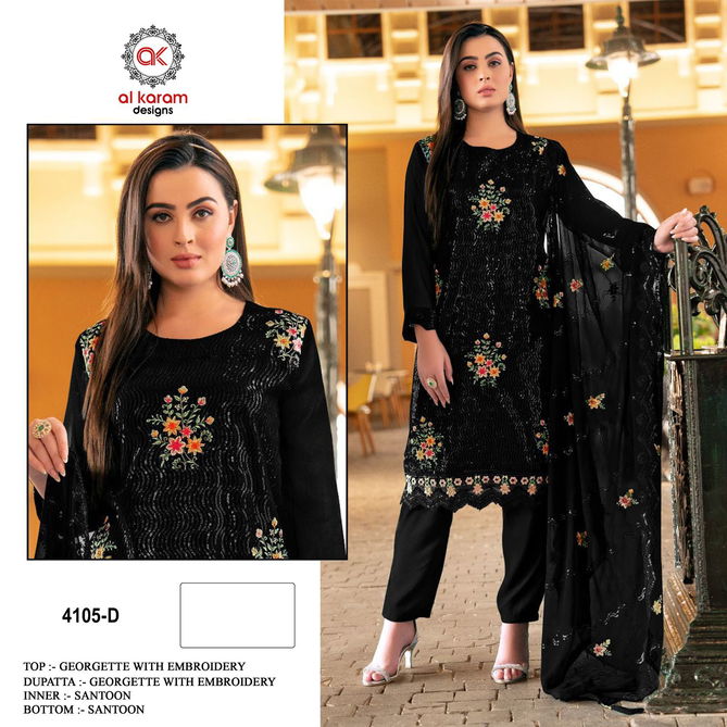 Al Karam 4105 Designer Salwar Kameez Catalog